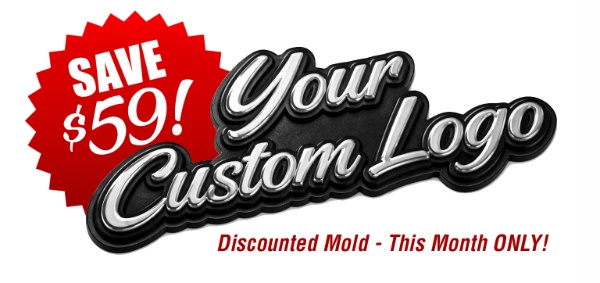 Deal of the Month - Plastic Car Trunk Emblem | Raised Plastic Trunk Emblem Deal