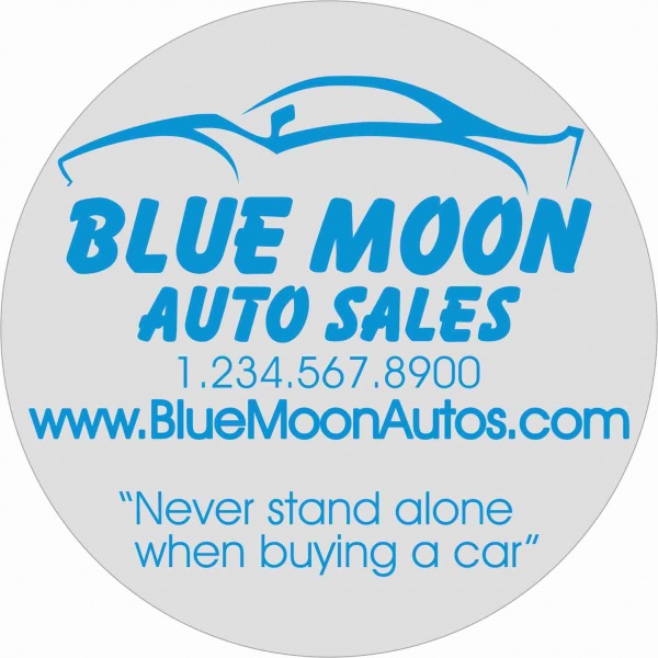 Deal of the Month - Clear or White Decals with Digital Imprint | Clear Polyester Circle Decal