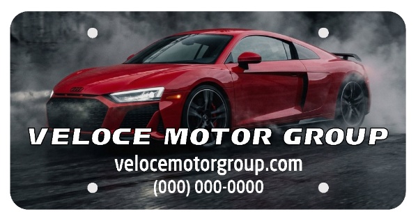 Deal of the Month: Full Color 20mil Poly-Ad License Plate | FC PolyAd Plate